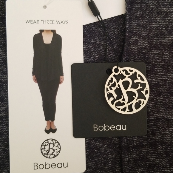 Bobeau Shawl Collar Cardigan - Medium - Picture 4 of 8